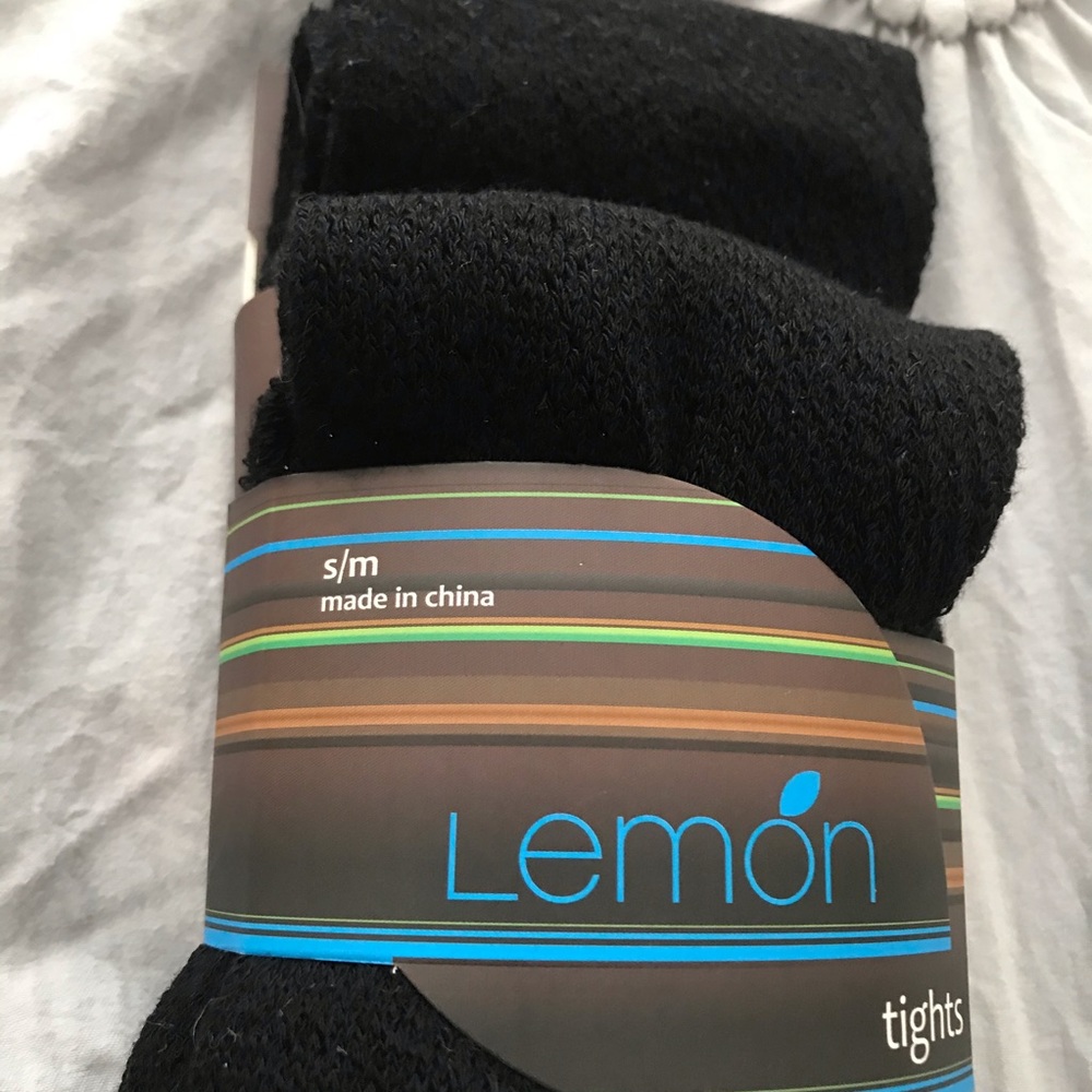 NWT Lemon (Pattern Design Tights) - Picture 2 of 4